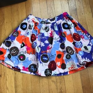 Kate Spade confections print twirl skirt